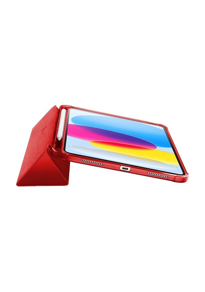 Cellularlıne Folio Pro Stand Özellikli Apple Uyumlu iPad 11 İnç A16 / 10.9 İnç Tablet Kılıfı Kırmızı Cellularlıne Folio Pro Stand Özellikli Apple Uyumlu iPad 11 İnç A16 / 10.9 İnç Tablet Kılıfı Kırmızı