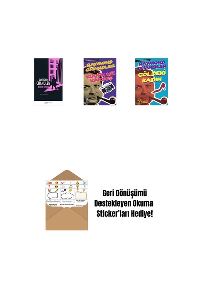 Büyük Uyku + Küçük Kız Kardeş + Göldeki Kadın Cep Boy + Okuma Sticker'ları