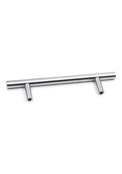 Alüminyum Paslanmaz İnox 128 mm Mobilya Boy Kulp Çap: 12 mm