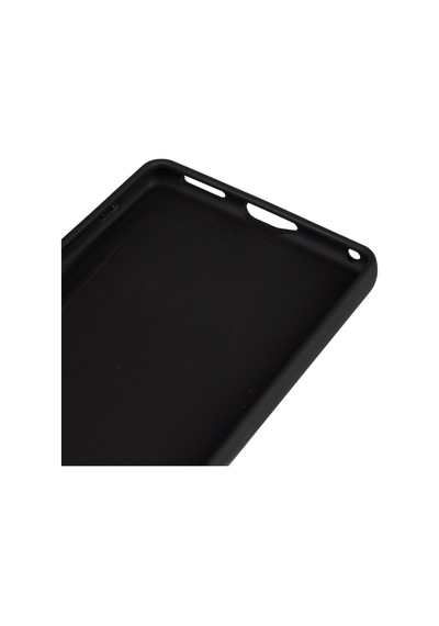 Noktaks - Tecno Uyumlu Tecno Camon 40 4g - Kılıf Mat Soft Esnek Biye Silikon T37130 Siyah