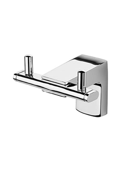 Ikili Banyo Askılığı - Bornoz Havlu Askılığı - %100 Paslanmaz Çok Renkli