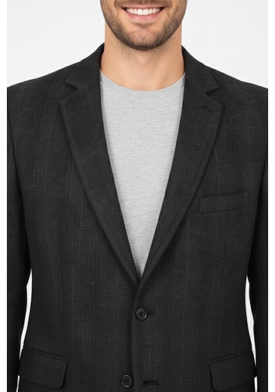 Massimo Rossi Erkek Kışlık Kumaş Tek Ceket 4 Drop Bgl-st04983 Kahverengi