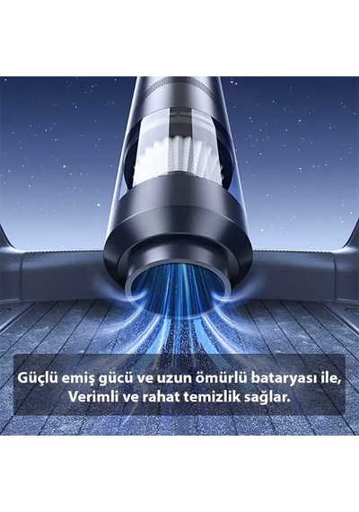 Hepsi Ally Elektrikli Araç Süpürgesi - Araba Süpürgesi - Oto Süpürge - Mini Süpürge St-6675c- 5775 Najmaddin