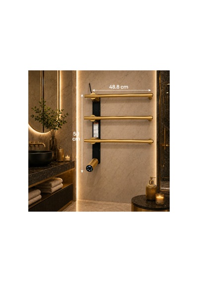 Elektrikli Havlupan 50x48xh100 Cm 60 Watt 65 C Gold