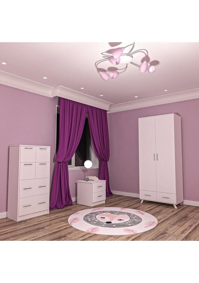 Candy Genç Odası Takımı Suntalam Sis Gri