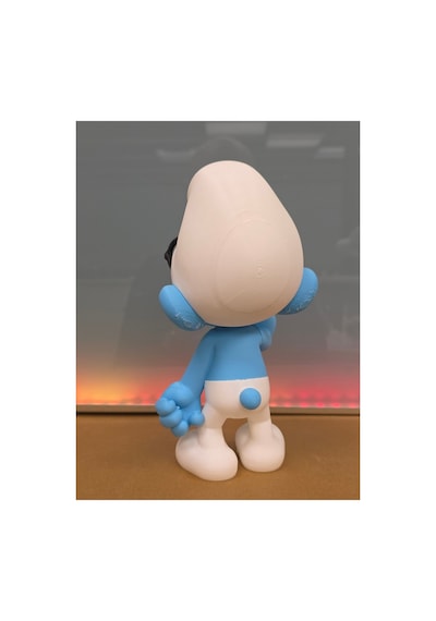 Gözlüklü Şirin Figür 20cm-3d Baskı-kolleksiyonluk Biblo