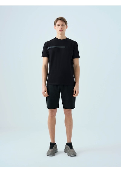 Loft Regular Fit Siyah Erkek T-shirt Lf2039588 Siyah