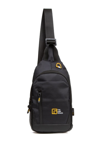 Esvelans Unisex Çapraz Askılı Göğüs Ve Omuz Çantası Günlük Body Bag Siyah