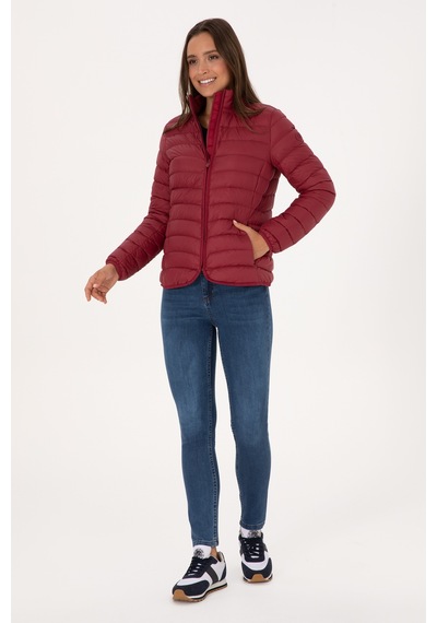 U.s. Polo Assn. Kadın Mont 50308868-vr104 Koyu Frambuaz/dark Raspberry
