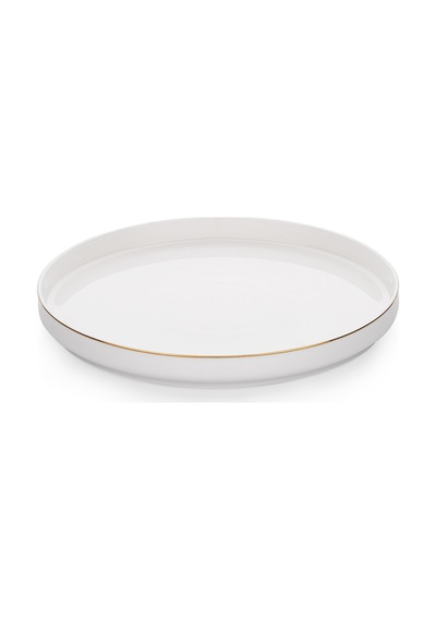 Schafer Superfine Bone Lumiere Yemek Takımı 56 Parça-gold Beyaz - Gold