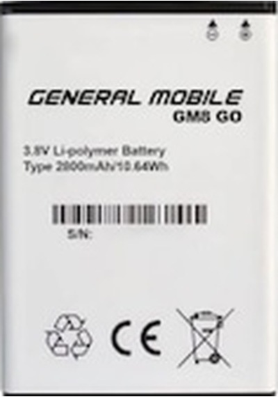 General Mobile GM8 GO Batarya Pil + Tamir Seti