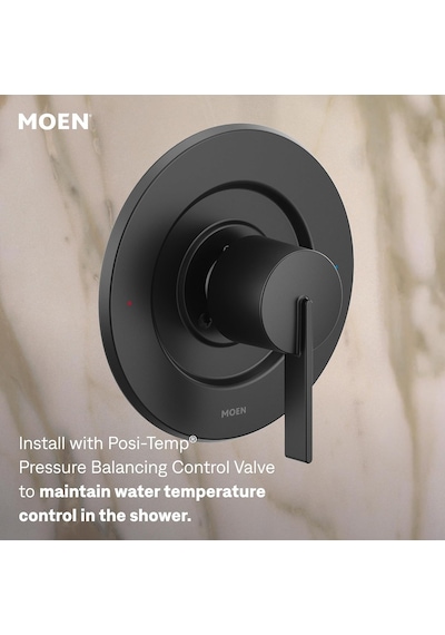 Moen T2262epbl Cia Collection Duş, Mat Siyah Diğer