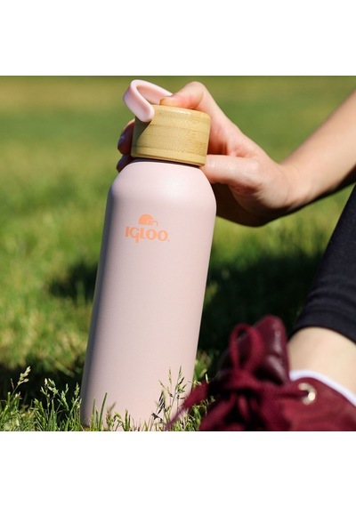 Çelik Pro Termos - Igloo - Hydrate - 500ml - Somon - 205694 Çok Renkli