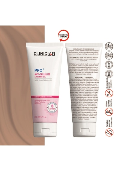 Cliniclab Vücut Bakım Jeli 200 Ml