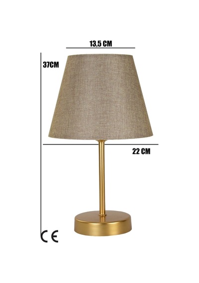 Kumbeji Avize Ve Abajur Seti Gold Ayaklı KUMBEJİ