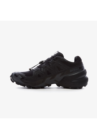 Salomon Speedcross 6 Gore-Tex Düz Erkek Outdoor Ayakkabı L41738600 - Siyah