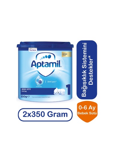 Aptamil 1 Bebek Devam Sütü 350 G 2 Adet