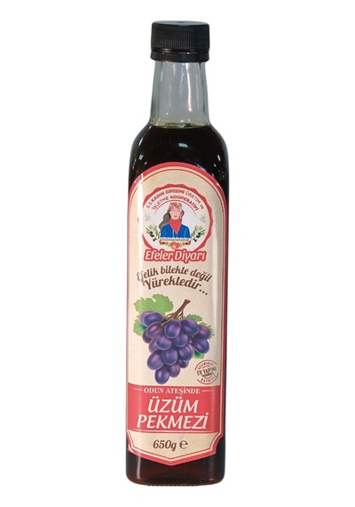 Geleneksel Yöntem - Odun Ateşinde - Üzüm Pekmezi 650gr