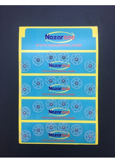 Plastik Şeffaf 15 Mm. Elle Dİkilen Çıt Çıt ( 24 Adet )