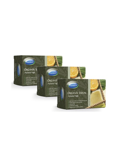 Mecitefendi Organik Portakal Yağlı Sabun 125 G 3'lü