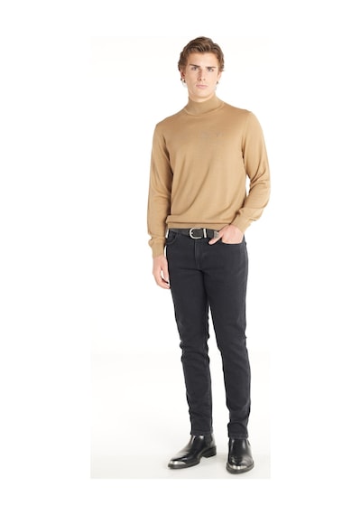 Ted Baker Camel Erkek Yarım Balıkçı Yaka Kazak Tbmrkw1044