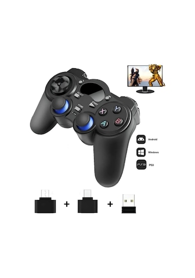 2.4g Wireless Gamepad Kablosuz Oyun Kolu Pc Ps3 Kol Tv Box Android Tv Telefon/tablet
