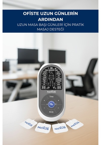 Direct Nexus TENS ve EMS Masaj Cihazı | Giderici & Rahatlatıcı Stimülatör