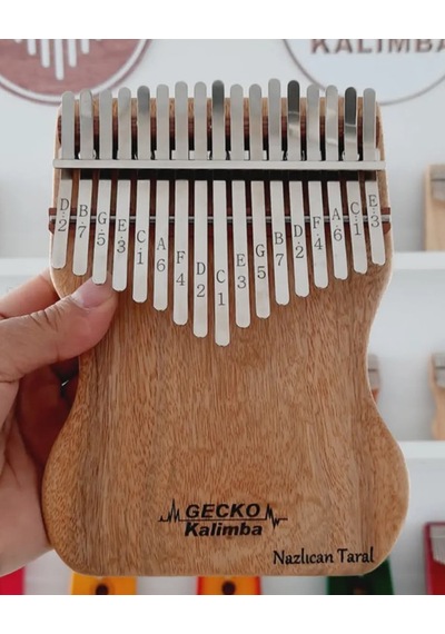 Gecko Kalimba K17cap İsme Özel Lazer Baskılı