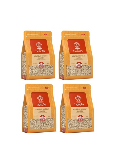 Hasata Manisa Aşurelik Buğday 1 Kg X 4 Adet