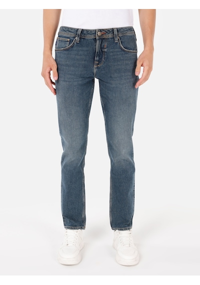 Colin's Colins 044 Karl Normal Kesim Düşük Bel Düz Paça Mavi Erkek Pantolon Cl1071279 Denim Colin's Colins 044 Karl Normal Kesim Düşük Bel Düz Paça Mavi Erkek Pantolon Cl1071279 Denim