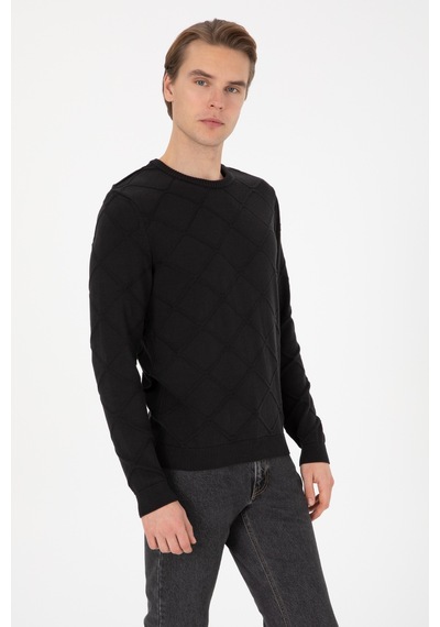 U.s. Polo Assn. Erkek Siyah Kazak /triko 50307825-vr046 Siyah