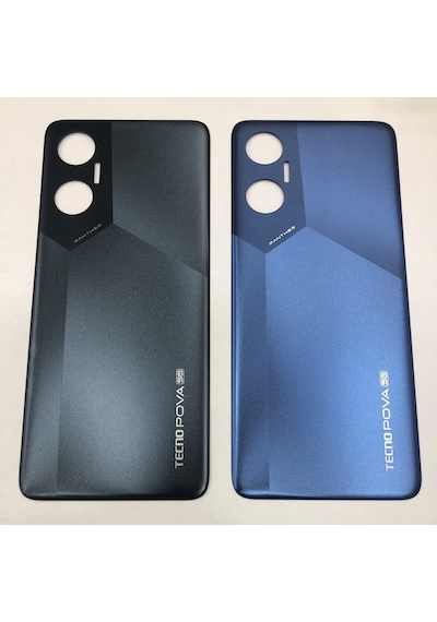 Tecno Pova 4 Lg7n Arka Kapak Pil Kapağı - Mavi