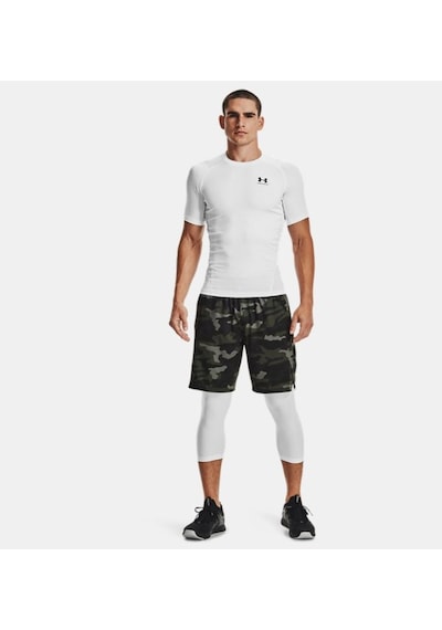 Under Armour Erkek HeatgearArmour Kısa Kollu 1361518-100 Beyaz