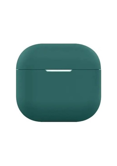 Airpods Pro 3 2025 İle Uyumlu Renkli Silikon Kılıf Haki