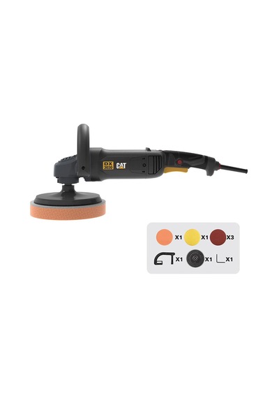 Cat DX3030 1450 Watt 180 MM Devir Ayarlı Profesyonel Polisaj Makinesi