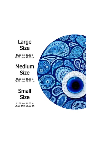 Ncpuzzles Nazar Boncuğu - 39 Cm X 39 Cm, Yapboz