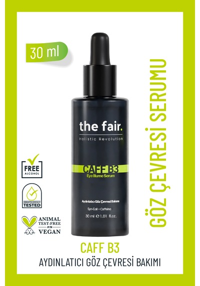 the fair. Caff-B3 Eye Illume Koyu Halka ve   Aydınlatıcı Göz Serumu 30 ML
