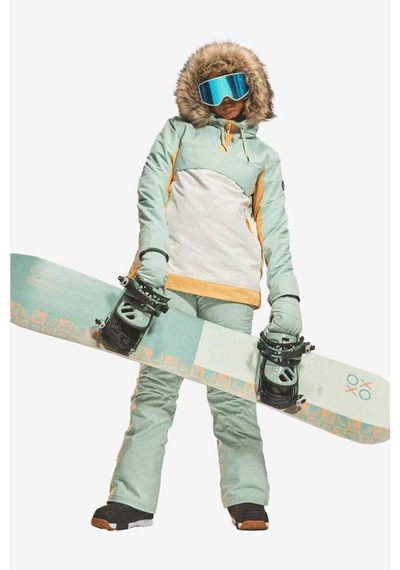 Roxy Shelter Jk Snowbord Kadın Ceket Su Yeşili