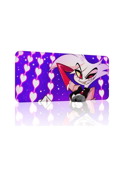 Hazbin Hotel Kaymaz Dikişli Kauçuk Oyuncu Mousepad V3 - 90x40 Xxl Gaming Mouse Pad Fare Altlığı