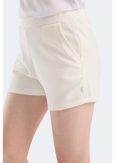 Slazenger Angelıc In Kadın Ekru Şort