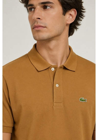 Lacoste Men's Classic Fit Polo T-shirt Erkek Polo Yaka Tişört Bej