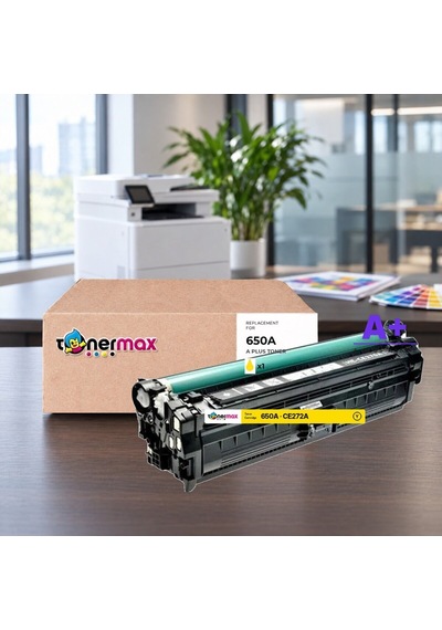 Hp 650a Ce272a Sarı Uyumlu Toner A Plus / Color Laserjet Enterprise Cp5525 / M750