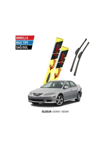 Mazda 6 İnwells Muz Silecek 2002-2007