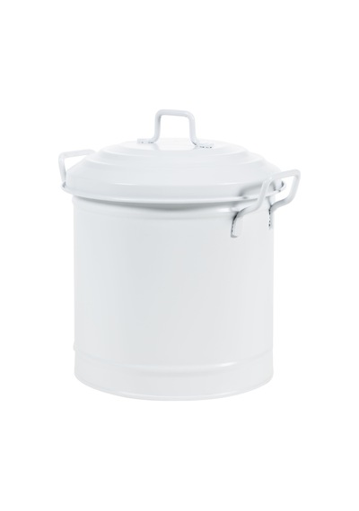 Mudo Home Mini Çöp Kovası Mat Beyaz 3,5 Lt 696123