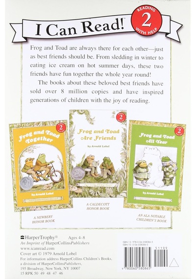The Frog And Toad Collection Box Set: Includes 3 Favorite Frog And Toad Stories