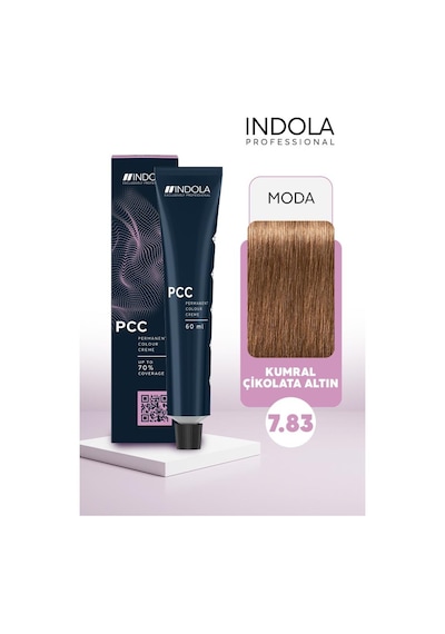 Indola Pcc 7.83 Kumral Çikolata Altın 60 Ml Saç Boyası