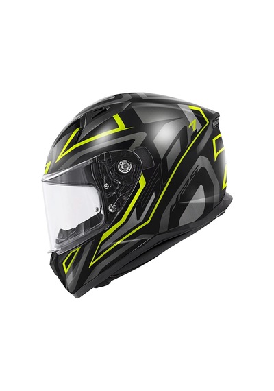 Gıvı 50.7 Proton Mat Tıtanıum-sarı Kask Mat Tıtanıum-sarı
