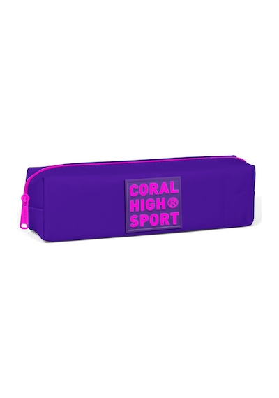 Coral High Sport Mor Pembe Tek Bölmeli Kalem Çantası 22337