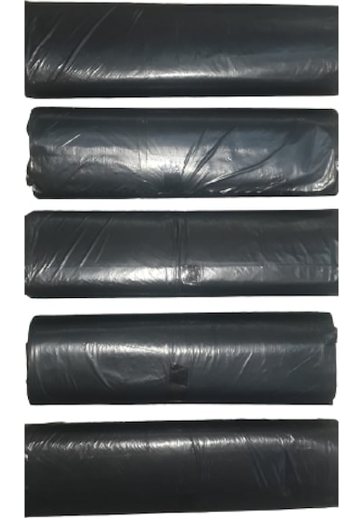 Battal Boy Çöp Poşeti 75x90 Cm 70 Lt 10'lu Rulo 5 Paket Siyah