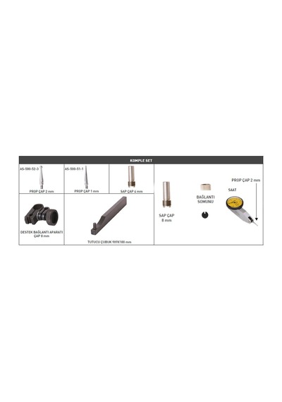 Asimeto Salgı Komparatör Saati Komple Set 0.8Mm As-501-08-7
